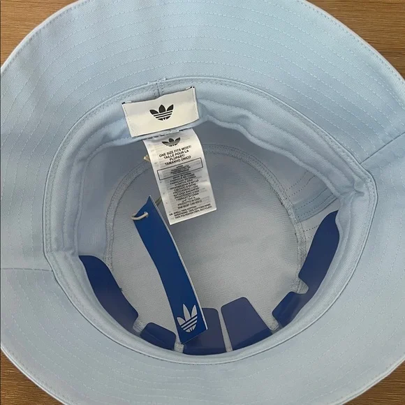 Adidas x Oasis Tour 3-Stripes Originals Bucket Hat Night Indigo M/L - Picture 4 of 6